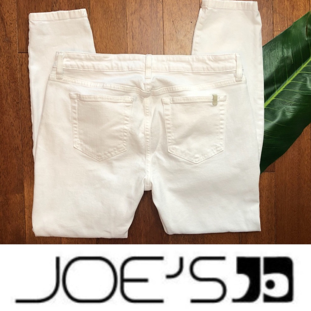 Joe’s Jeans Skinny Ankle | White | Sz 32